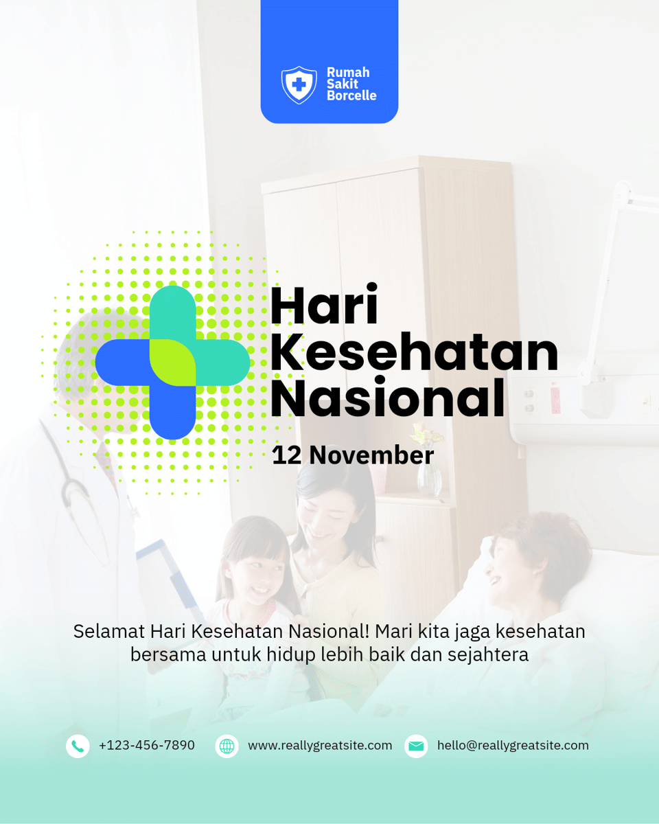 poster Hari Kesehatan Nasional