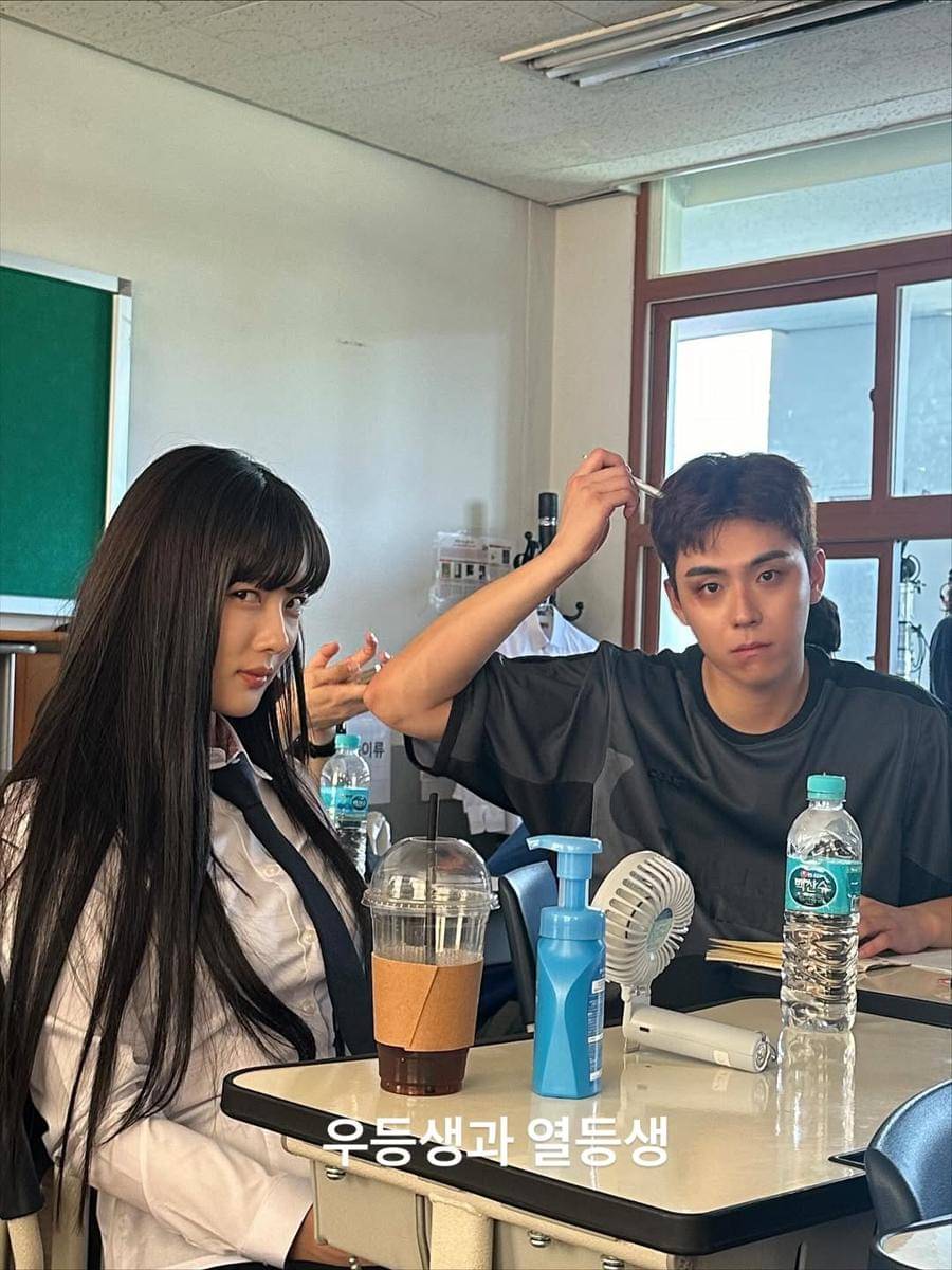 Di belakang layar drakor Dear X