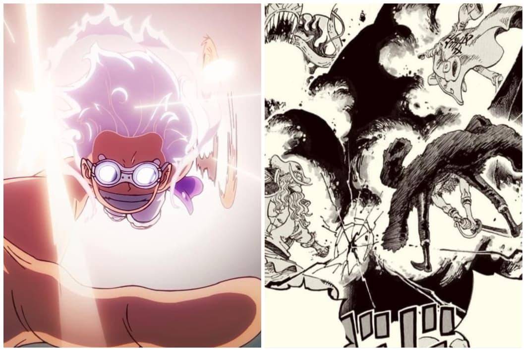 Luffy dan Imu. (Dok. Shueisha, Eiichiro Oda/One Piece)