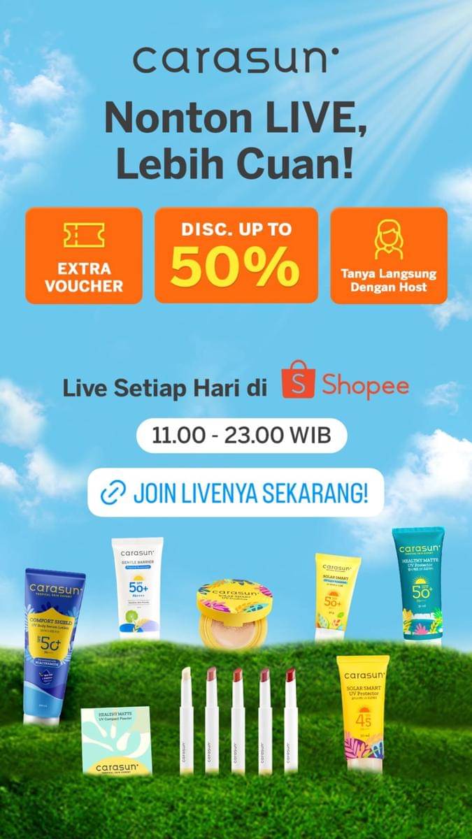 Diskon skincare 11.11 (instagram.com/carasun.id)
