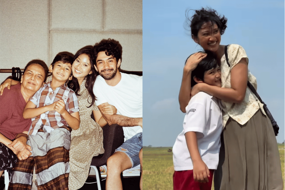 Potret di Balik Layar Keluarga Claresta Taufan di Film Pangku