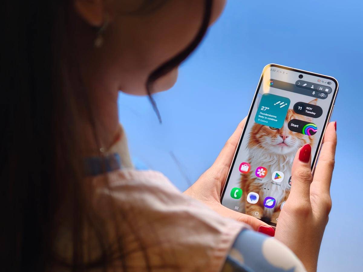 ONE UI 8 di Samsung Galaxy A56 5G