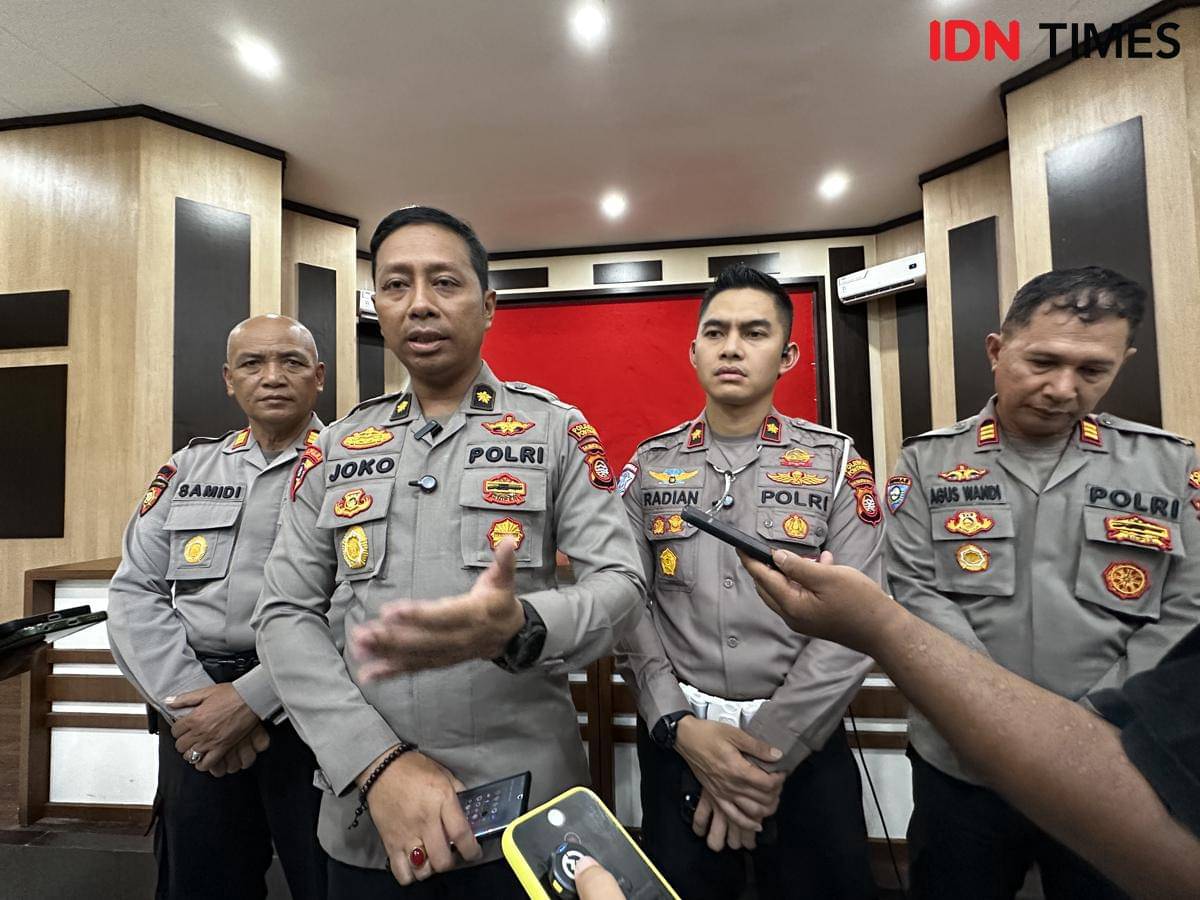 Kabag Ops Polresta Pontianak, Kompol Joko Sutriyatno.