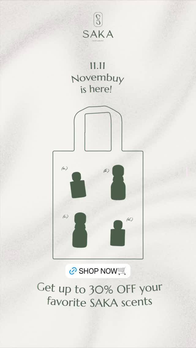 Diskon parfum 11.11 (instagram.com/sakaperfumery)