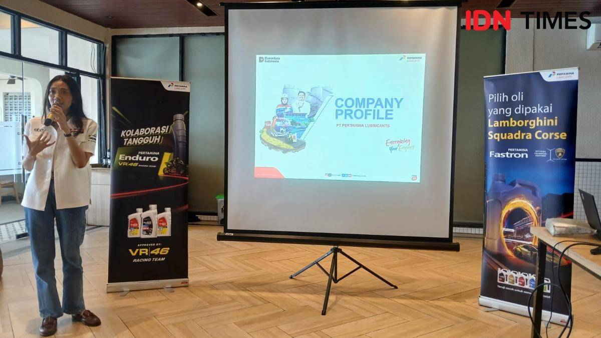 Manager Corp. Comm & Investor Relation PT Pertamina Lubricants Intania Primasari Prionggo.