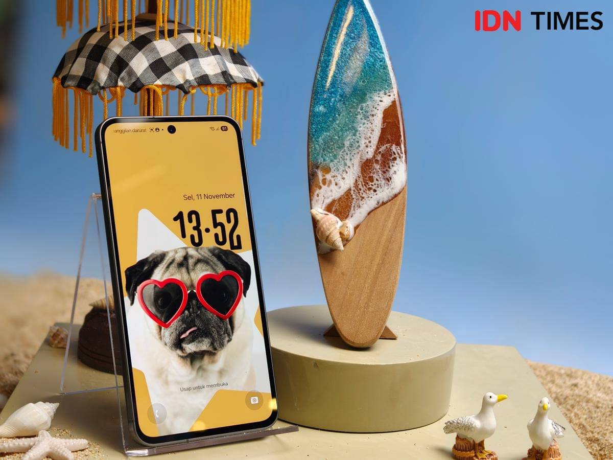 Samsung Galaxy A56 5G (IDN Times/Fatkhur Rozi)