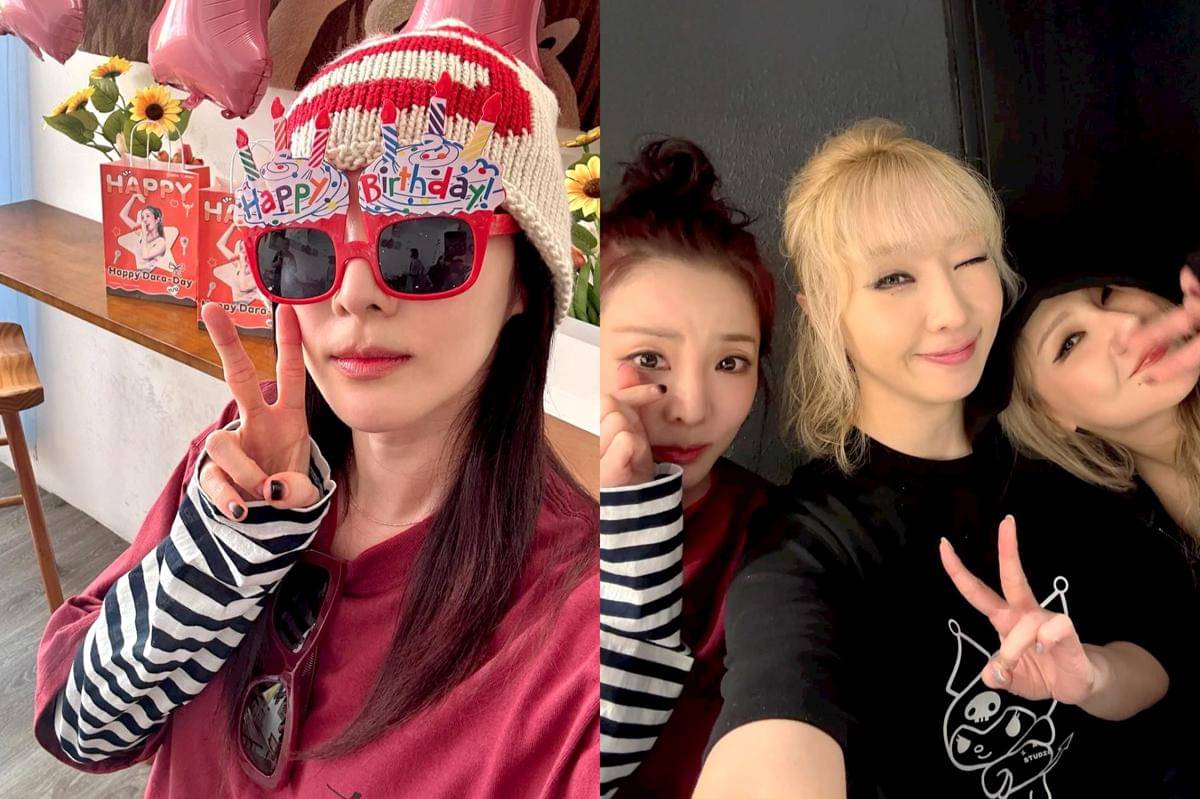 potret ulang tahun Dara 2NE1