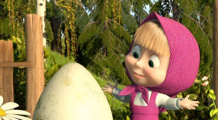 Masha dan telur Penguin