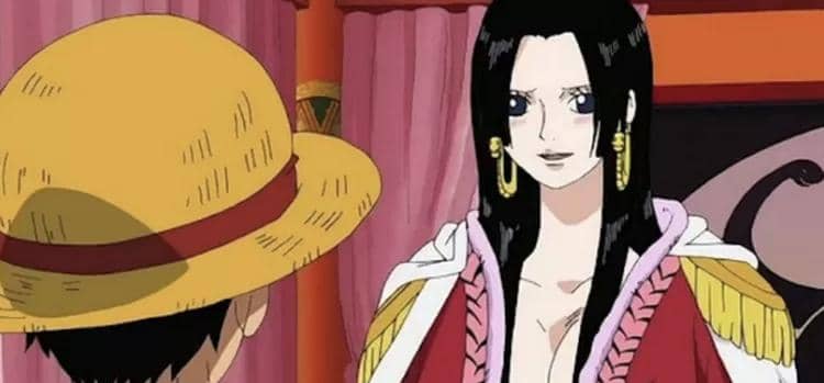 Luffy dan Boa Hancock