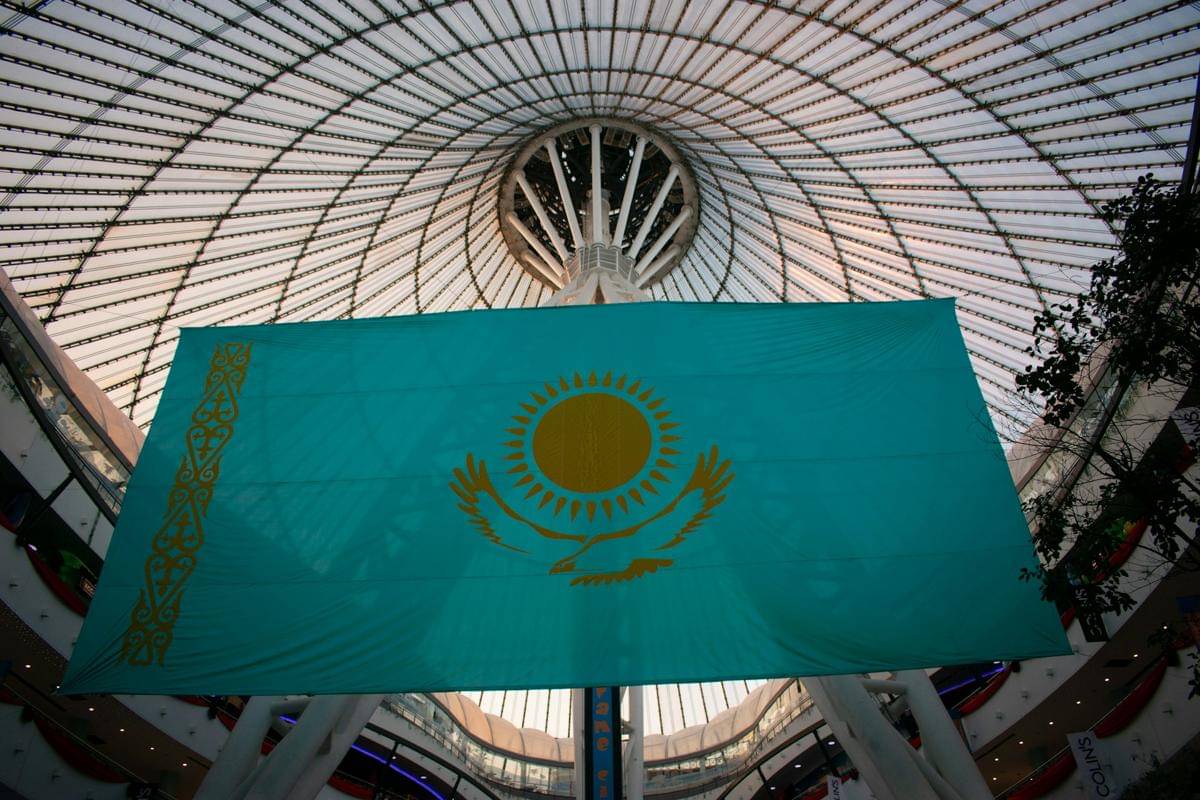 Bendera Kazakhstan