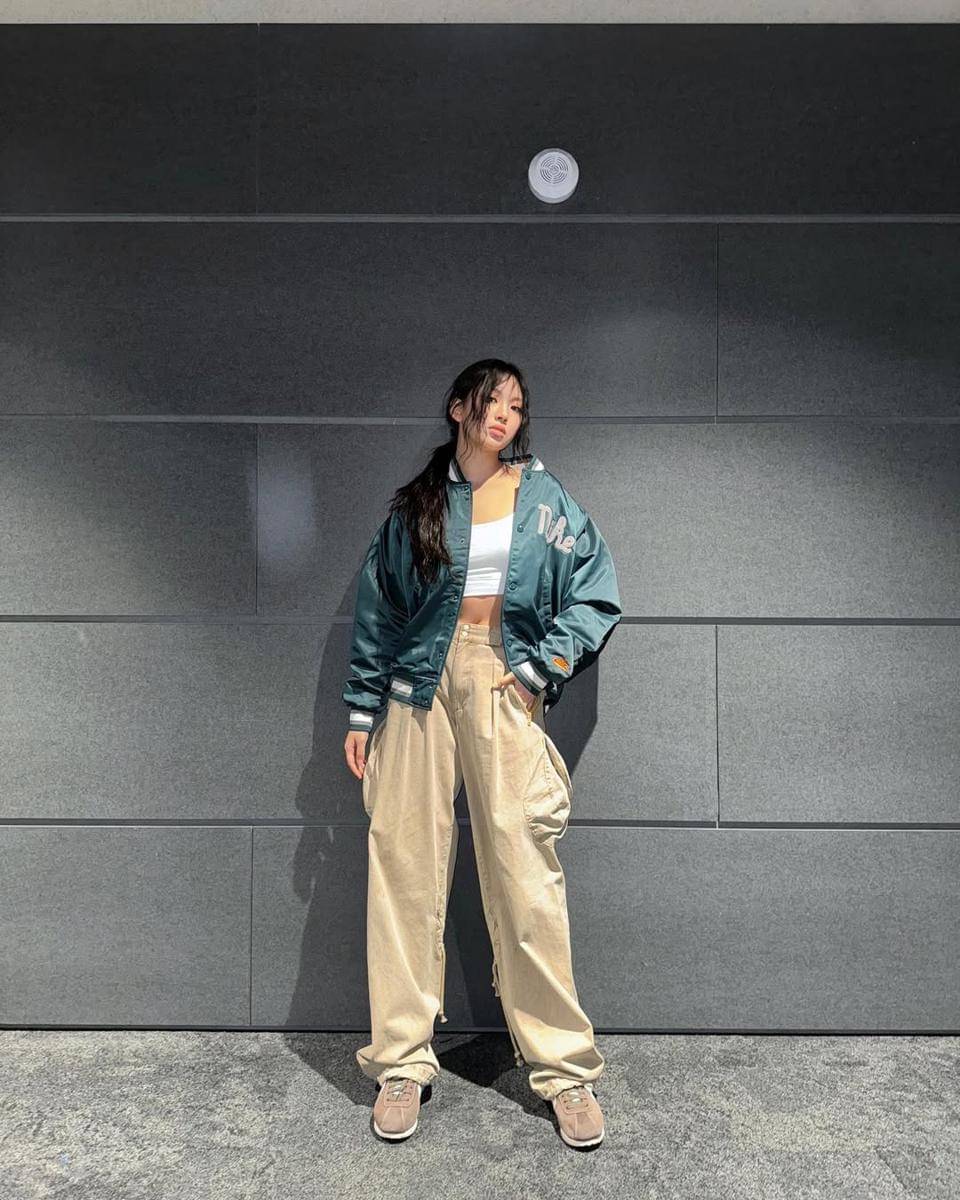 OOTD boyish Hyein NEWJEANS