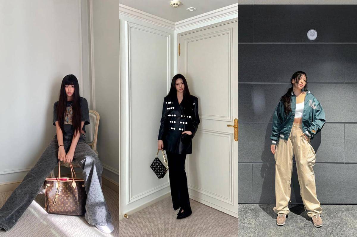 OOTD boyish ala Hyein NEWJEANS