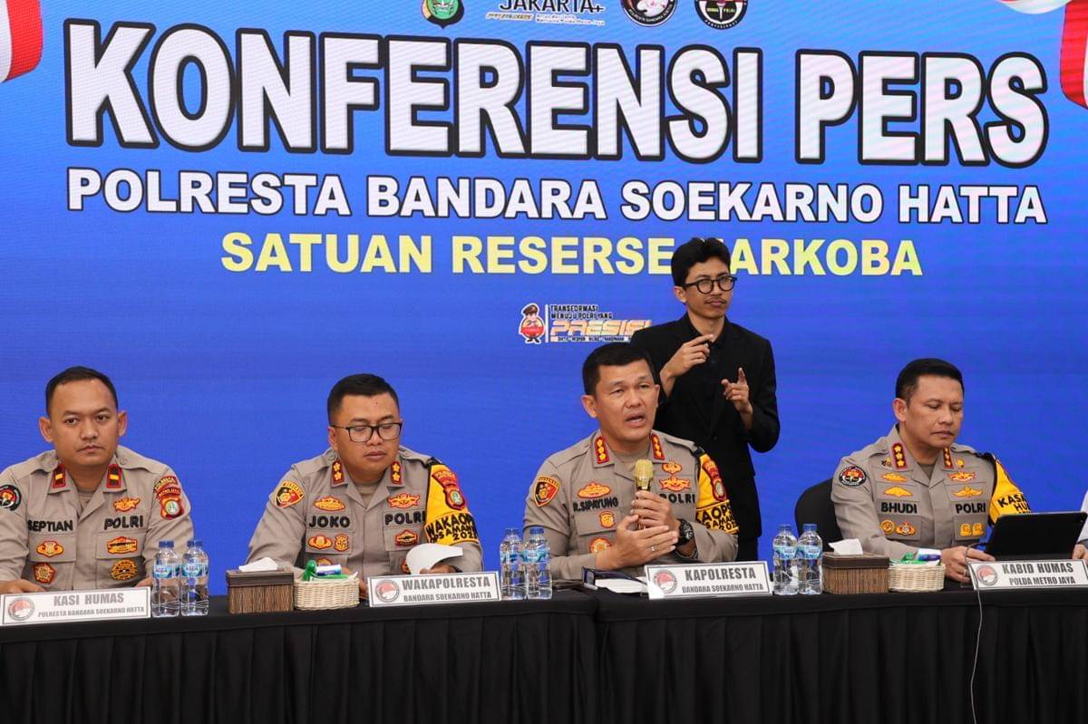 Polres Bandara Soetta tangkap pengedar zat etomidate