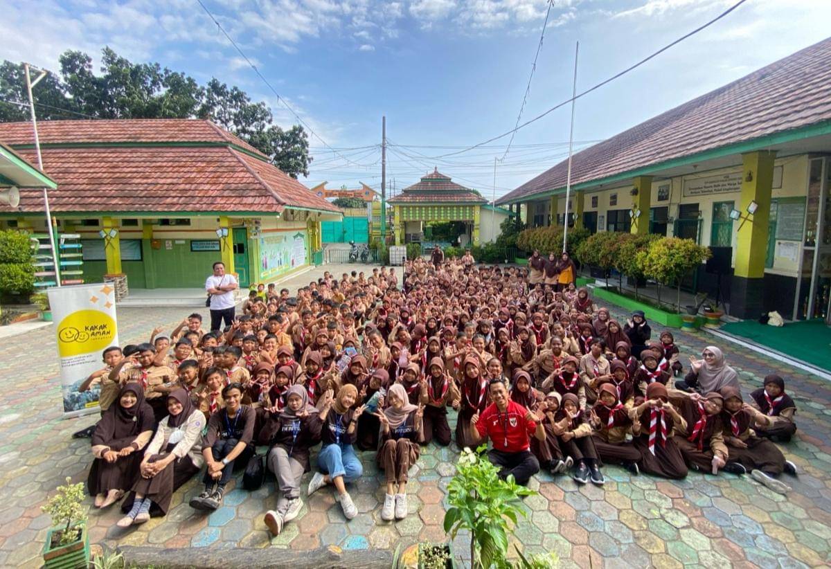 Kakak Aman edukasi pencegahan kekerasan seksual di SDN Cikande 1