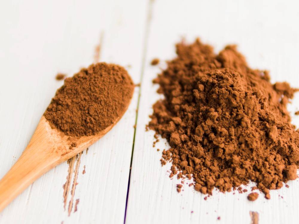 ilustrasi cocoa powder