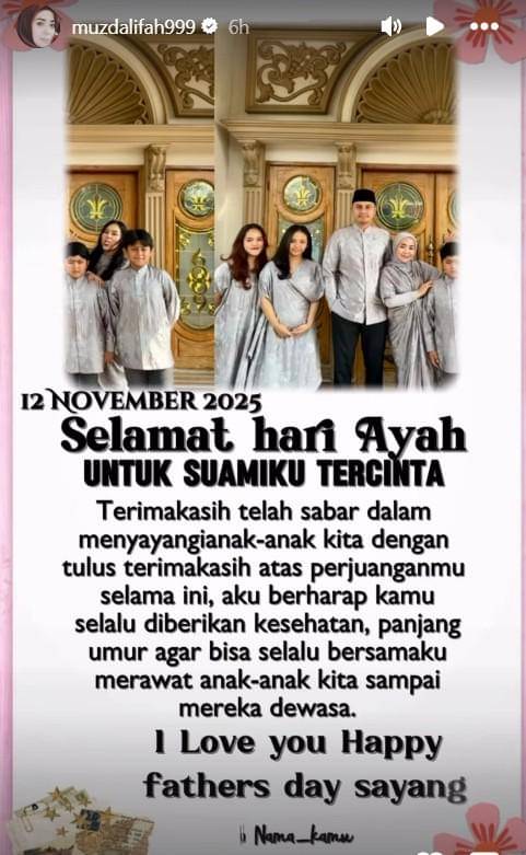 Ucapan Menyentuh Artis di Hari Ayah 2025 