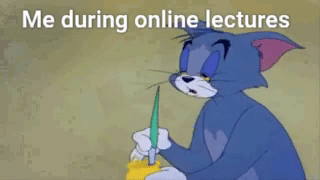 meme kartun tentang kelas online