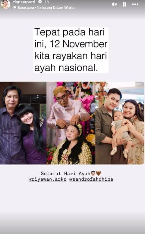 Ucapan Menyentuh Artis di Hari Ayah 2025 