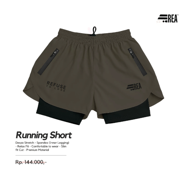 Rea Activewear Short Running Pants