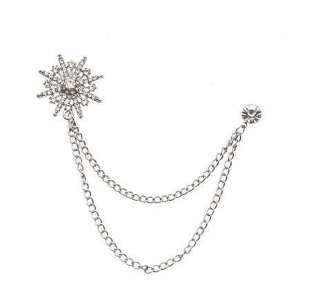 Elomery Lapel Rantai Bintang