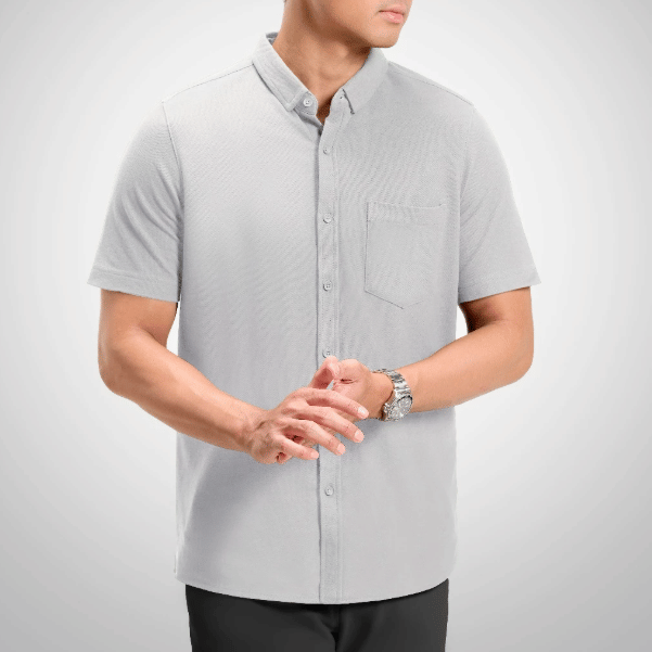 CutOff Kane Kemeja Kerah Pique Pria Pendek