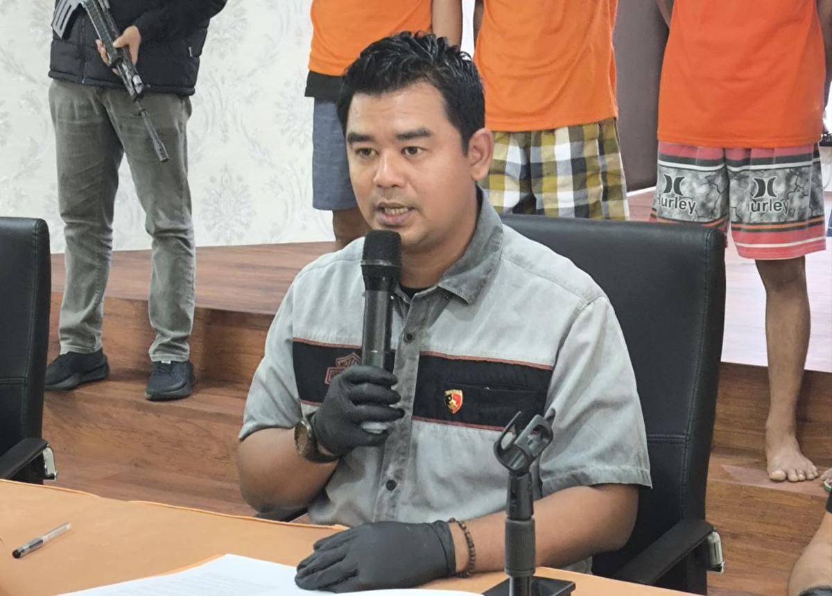 Kasat Reserse Kriminal Polresta Pekanbaru Kompol Bery Juana Putra