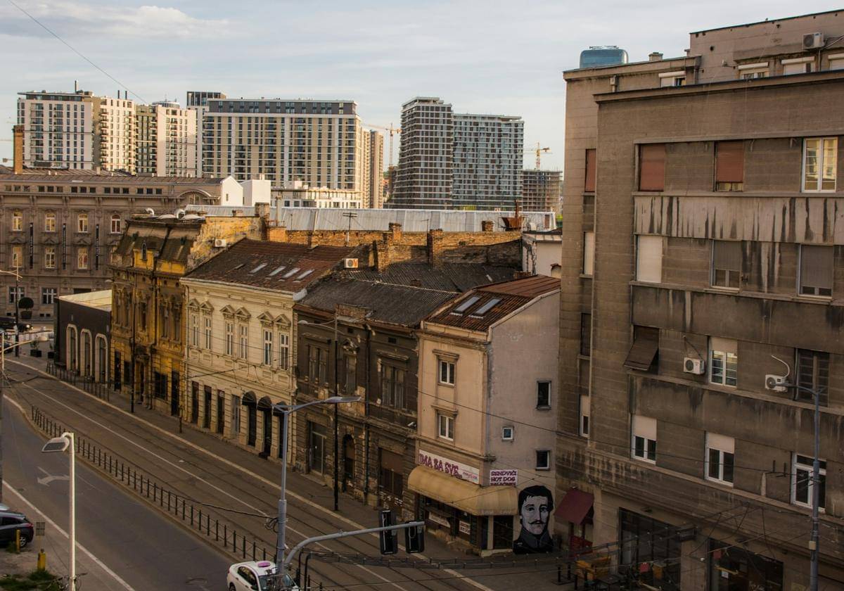 suasana di Belgrade, Serbia