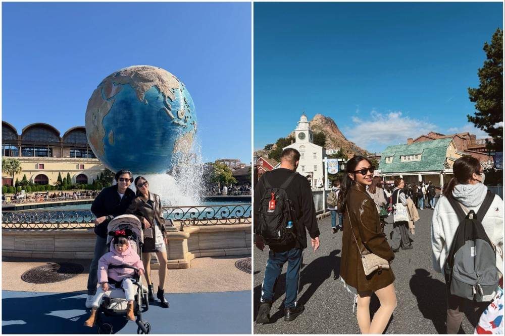 keluarga Winona Willy ke Disneyland Tokyo