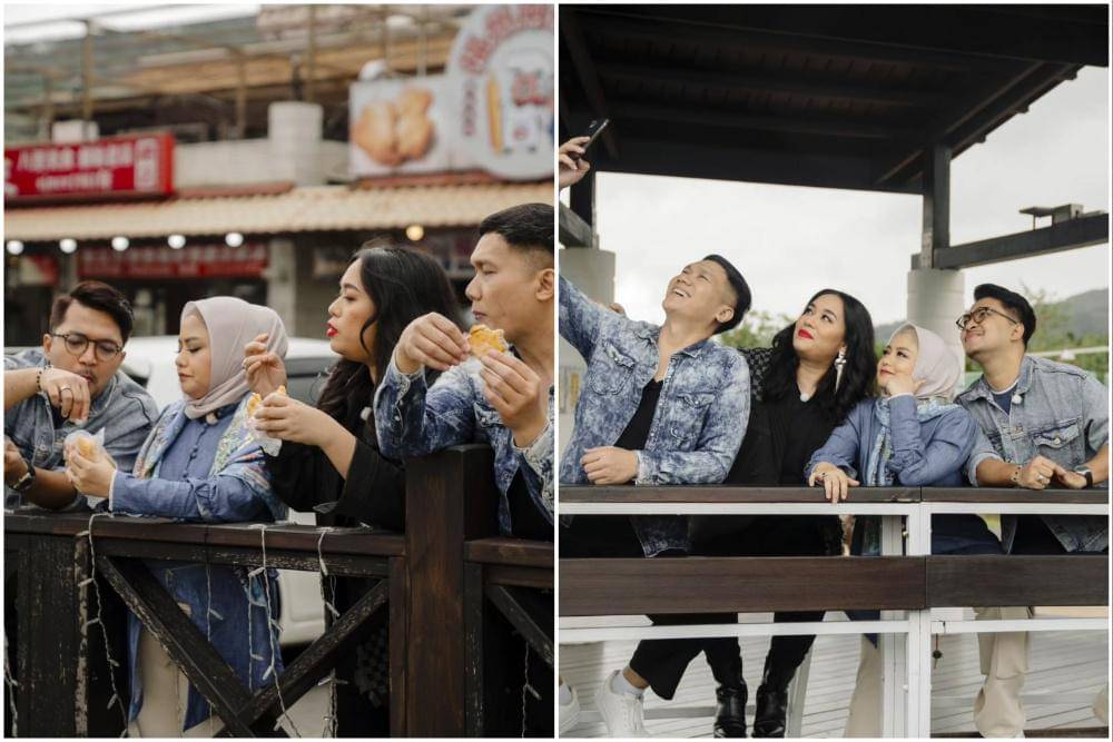 Tika Ramlan dan Sahabat liburan ke Kota Tamsui, Taiwan