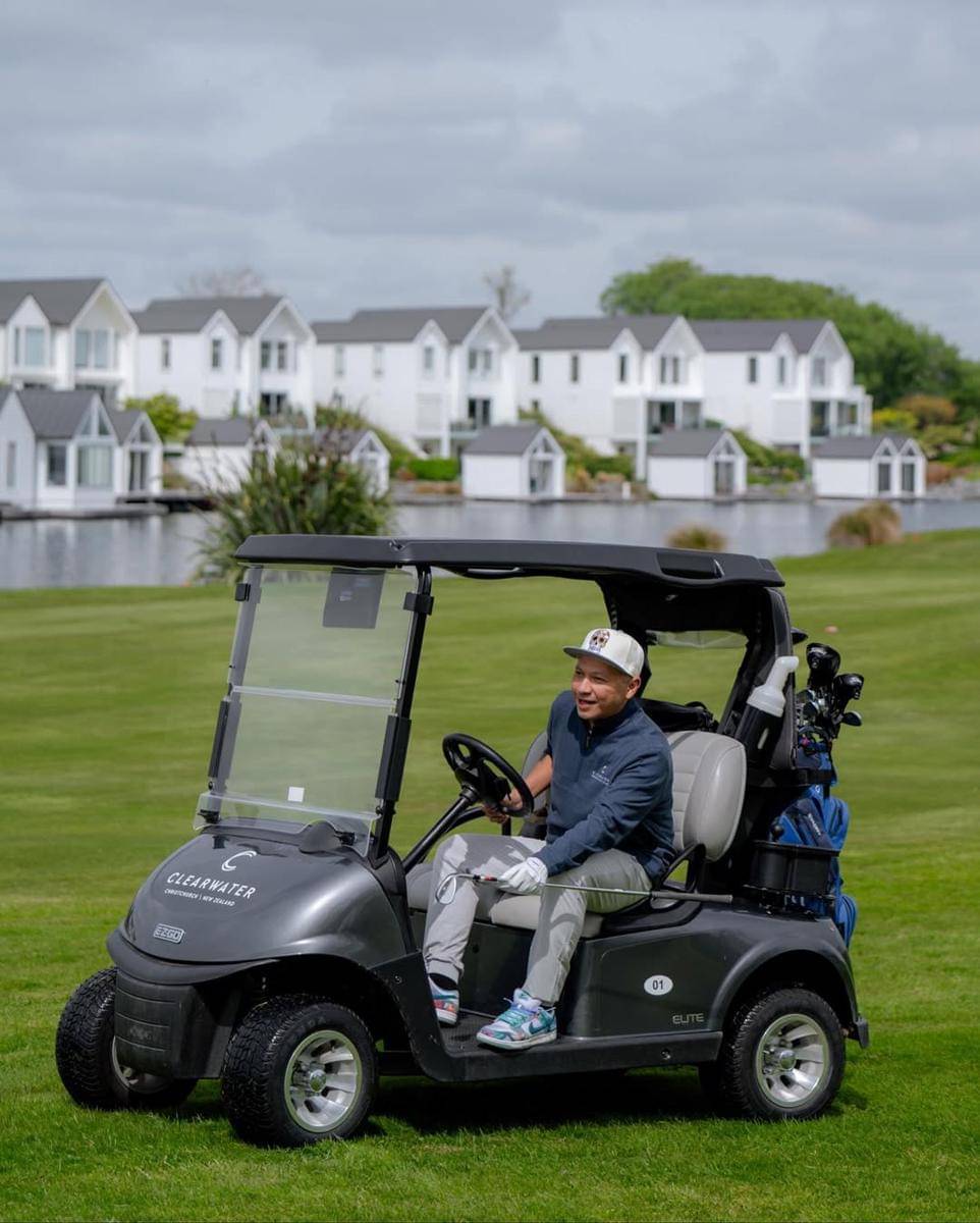 Gading Marten Main Golf di Christchurch, New Zealand