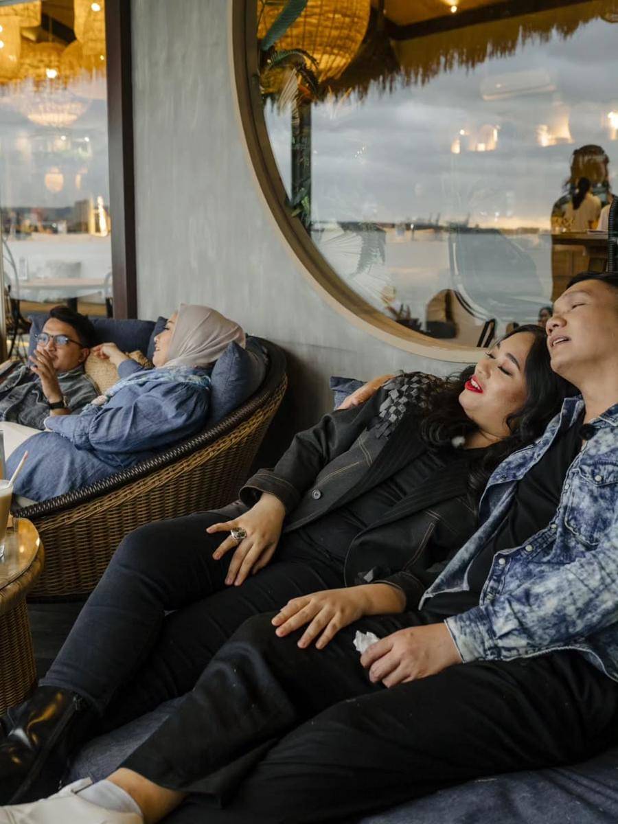 Tika Ramlan dan Sahabat liburan ke Kota Tamsui, Taiwan