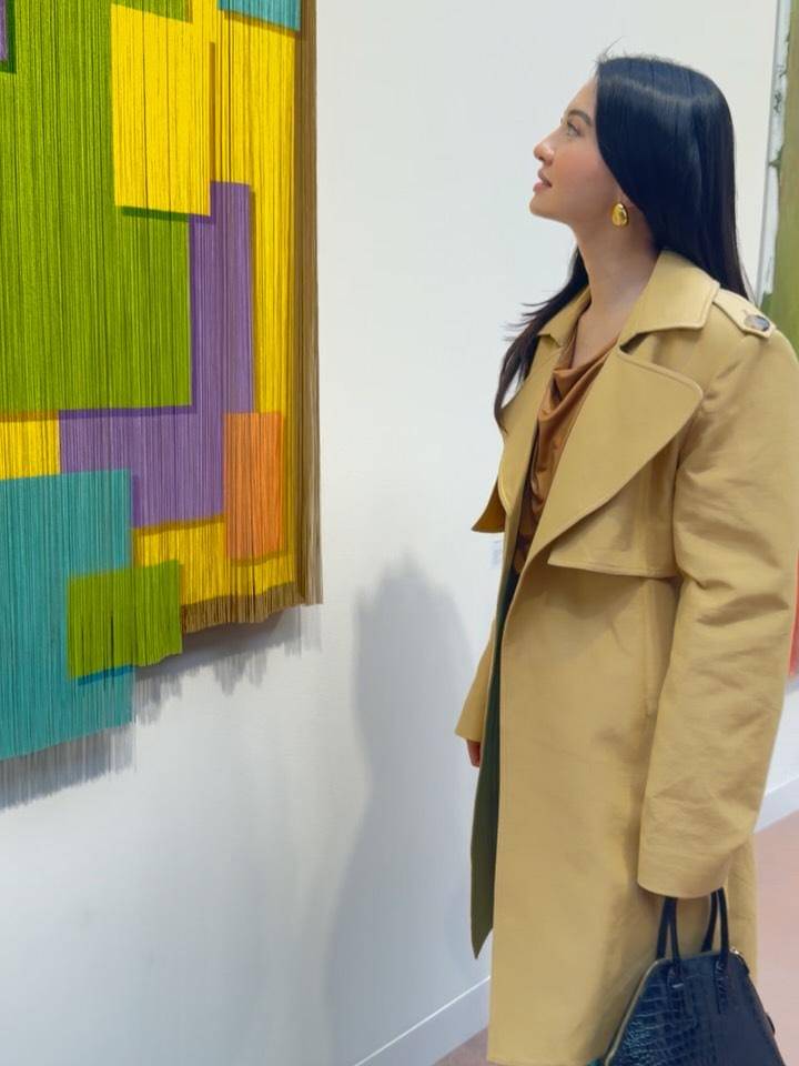 potret Raline Shah di Grand Palais