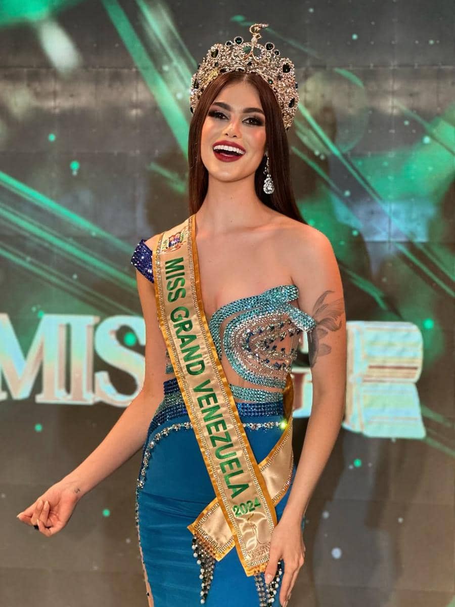 Potret Miss Charm Venezuela 2025, Anna Blanco
