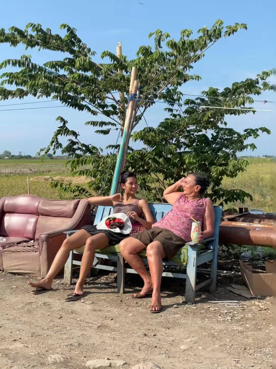 Potret di balik layar keluarga Claresta Taufan di film Pangku