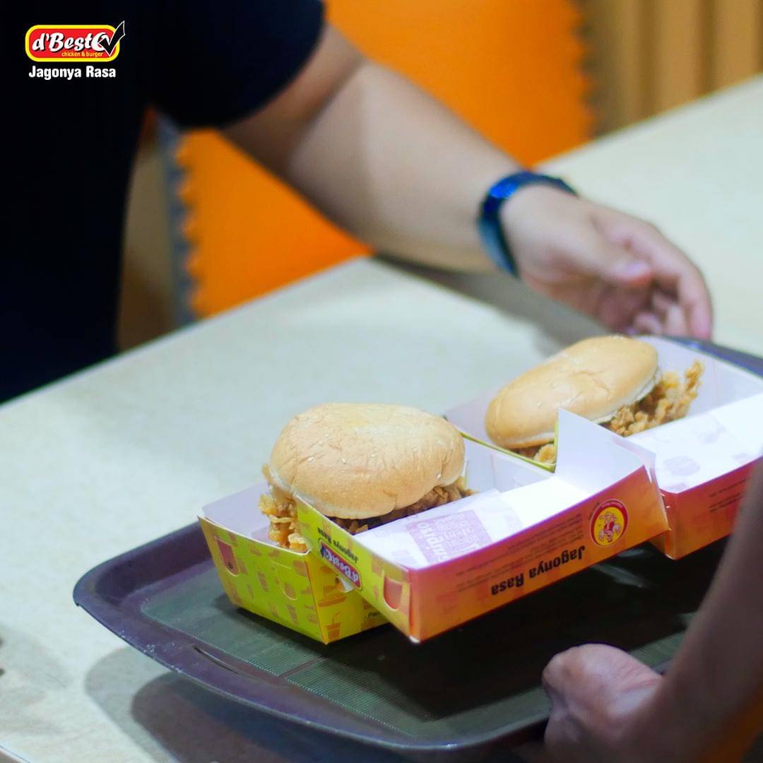 Potret menu burger d’besto