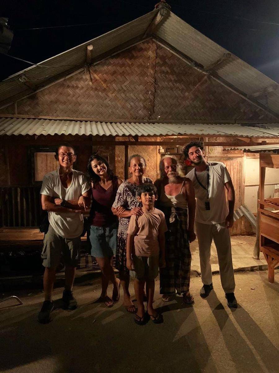 Potret di balik layar keluarga Claresta Taufan di film Pangku