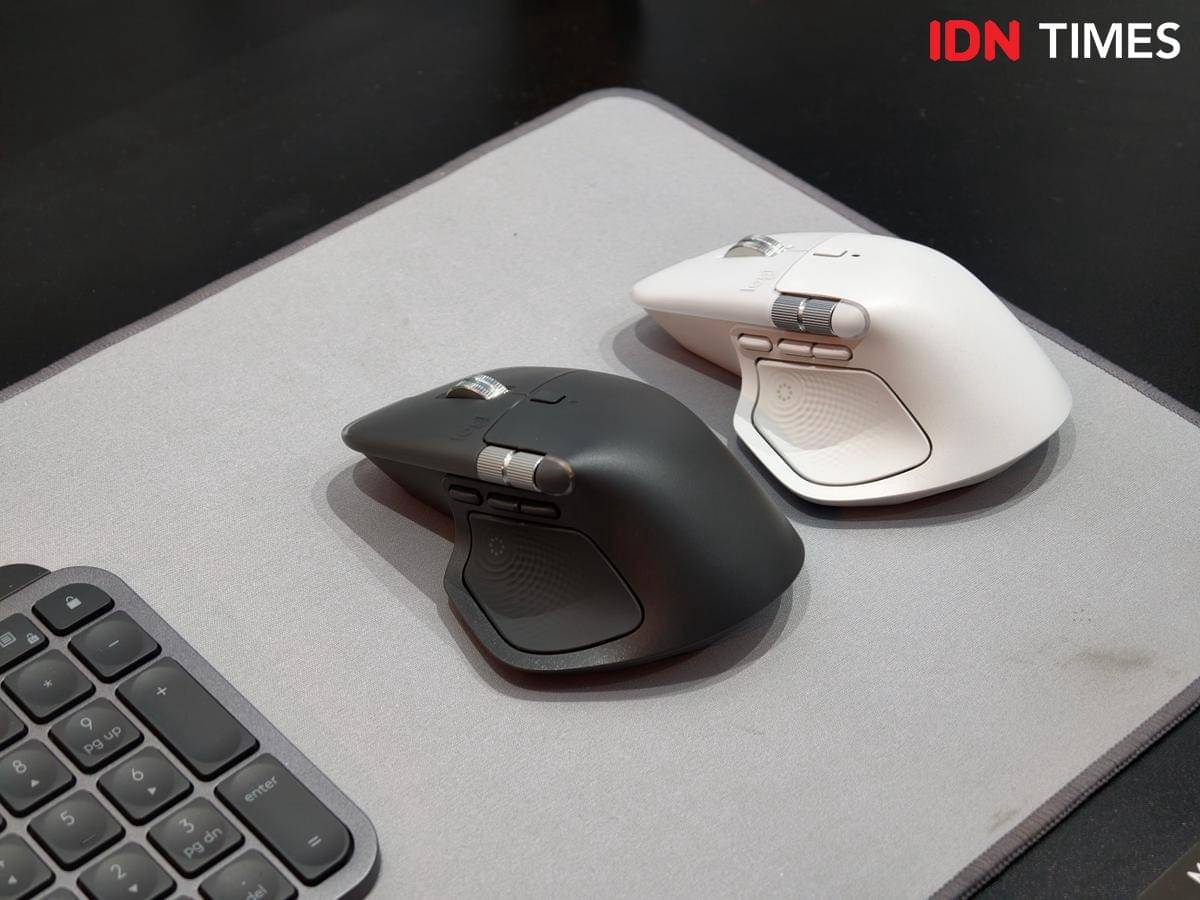 Logitech MX Master 4 (IDN Times/Fatkhur Rozi)