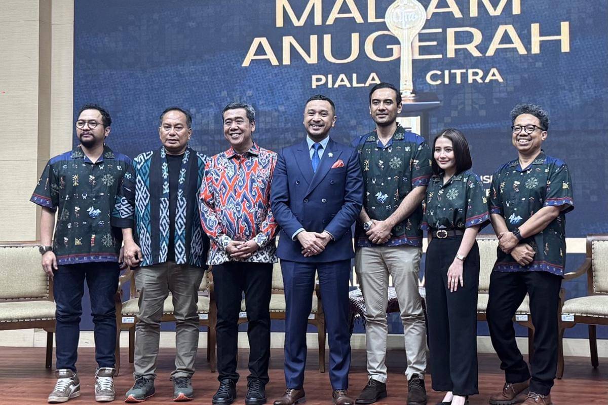 jajaran komite FFI 2025 dalam konferensi pers pada Rabu (12/11/2025) (IDN Times/Elizabeth Chiquita)