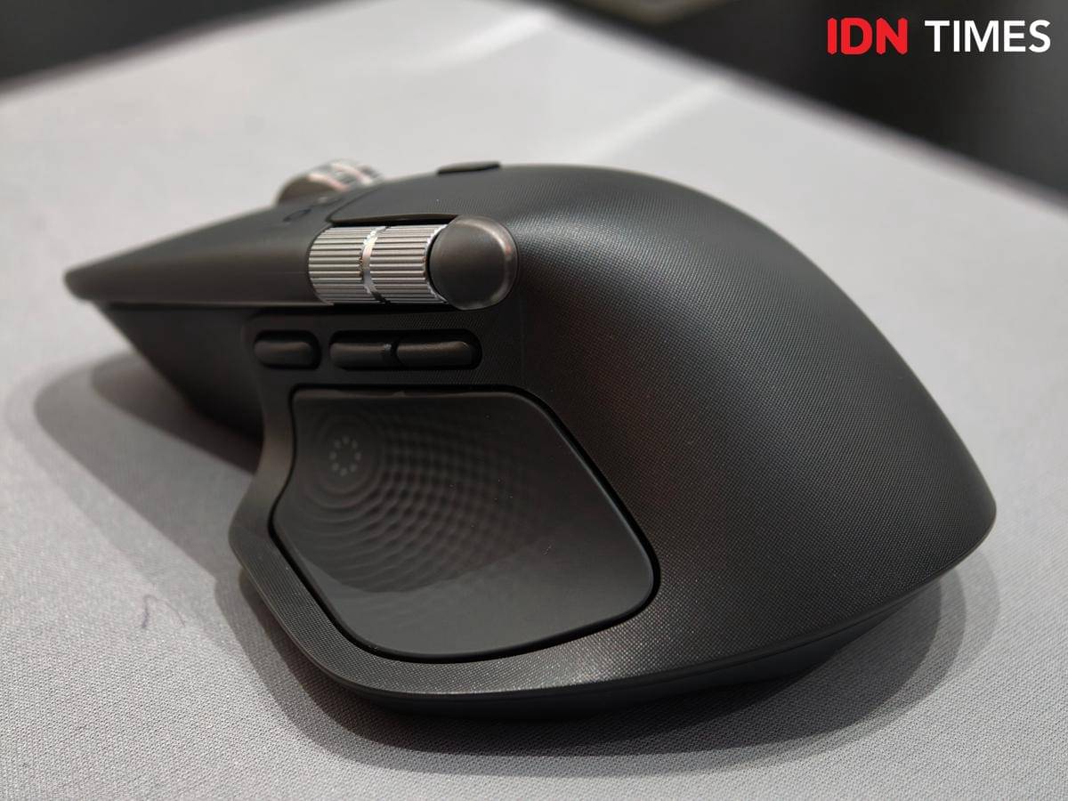 Logitech MX Master 4 (IDN Times/Fatkhur Rozi)