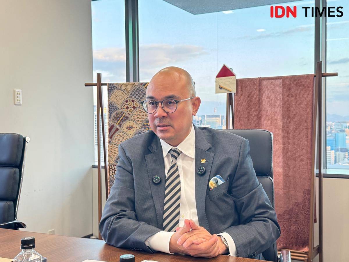 Konsul Jenderal Republik Indonesia di Osaka, John Tjahjanto Boestami. (IDN Times/Vadhia Lidyana)