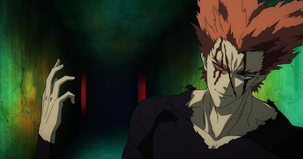 Garou berhasil mengenyahkan Unihorn - One Punch Man S3