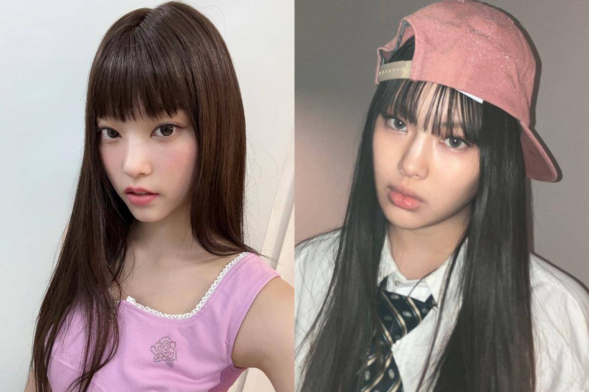 Haerin dan Hyein NewJeans