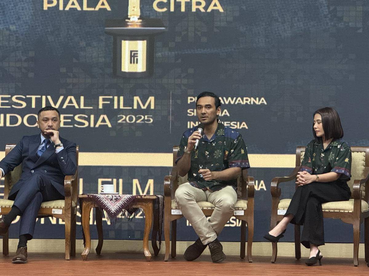 jajaran komite FFI 2025 dalam konferensi pers pada Rabu (12/11/2025) (IDN Times/Elizabeth Chiquita)