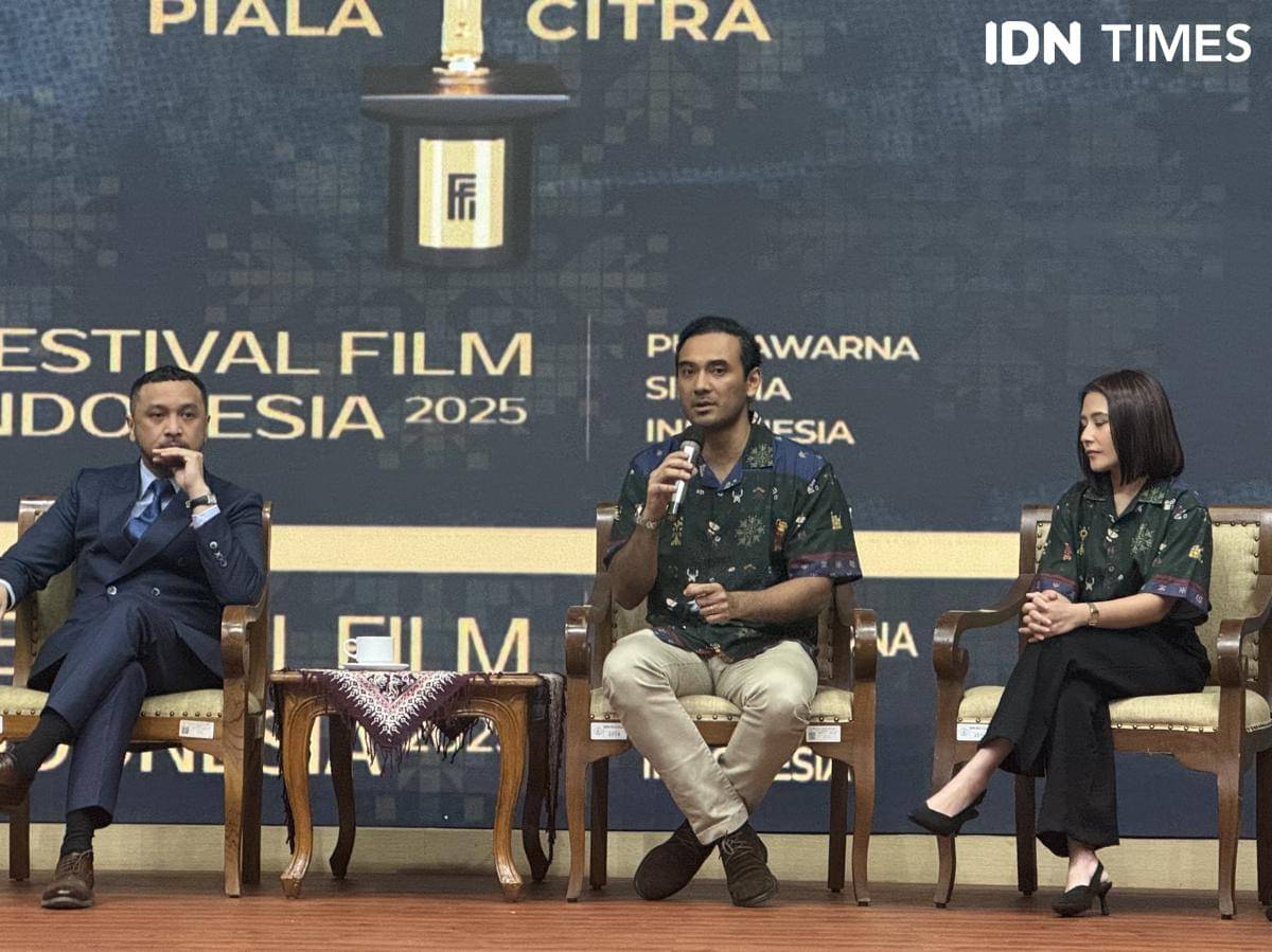 jajaran komite FFI 2025 dalam konferensi pers pada Rabu (12/11/2025)