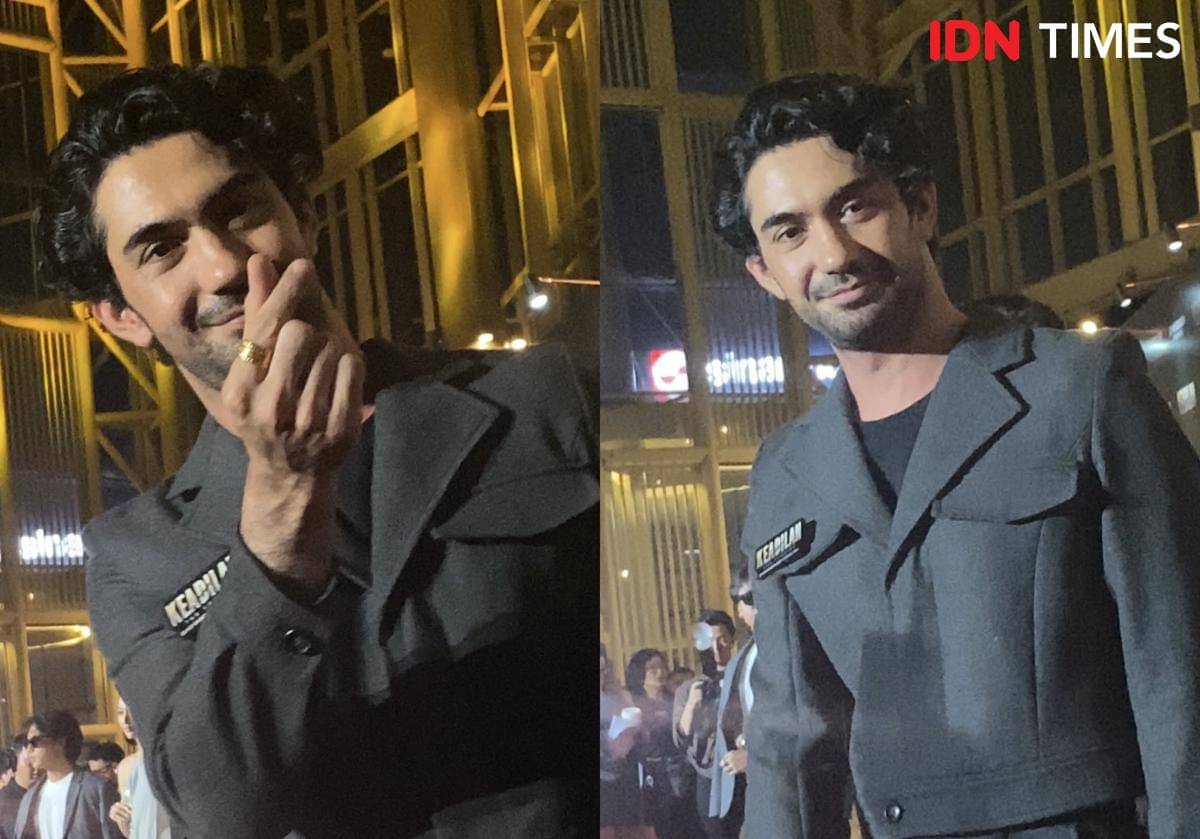 potret artis di red carpet film Keadilan (The Verdict)