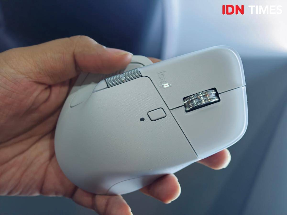 Logitech MX Master 4 (IDN Times/Fatkhur Rozi)