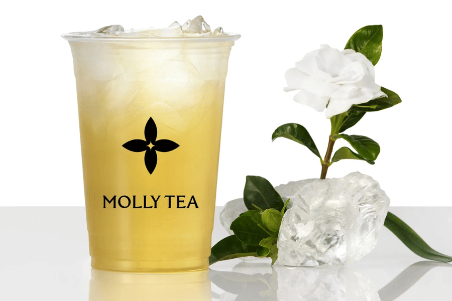 Potret menu Premium Jasmine Tea dari Molly Tea