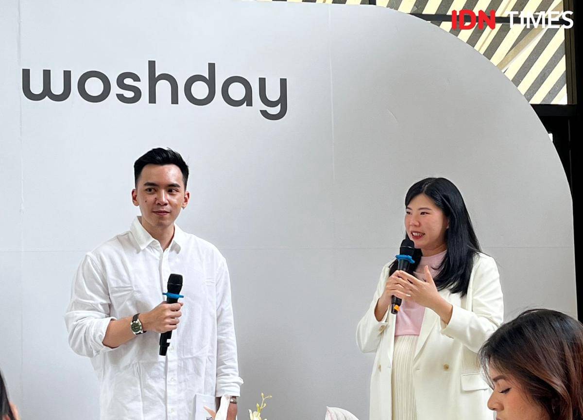 Peluncuran Woshday by Rey Nathanael pada Selasa (11/11/2025) di Melas Dining & Lounge, Jakarta Selatan