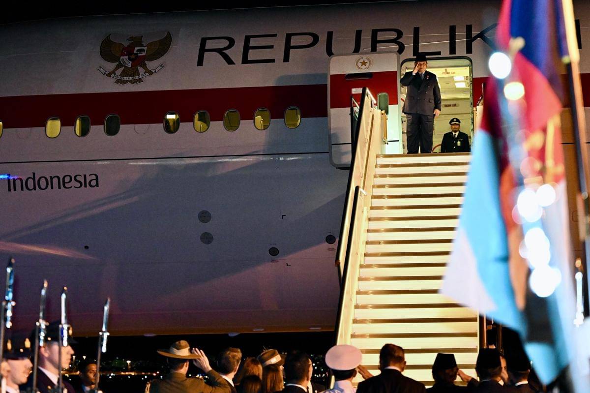 Presiden Prabowo kembali dari Australia