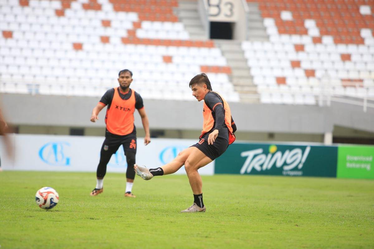 Sumsel United latihan di Jakabaring Sport City (Dok. Media Officer Sumsel United)